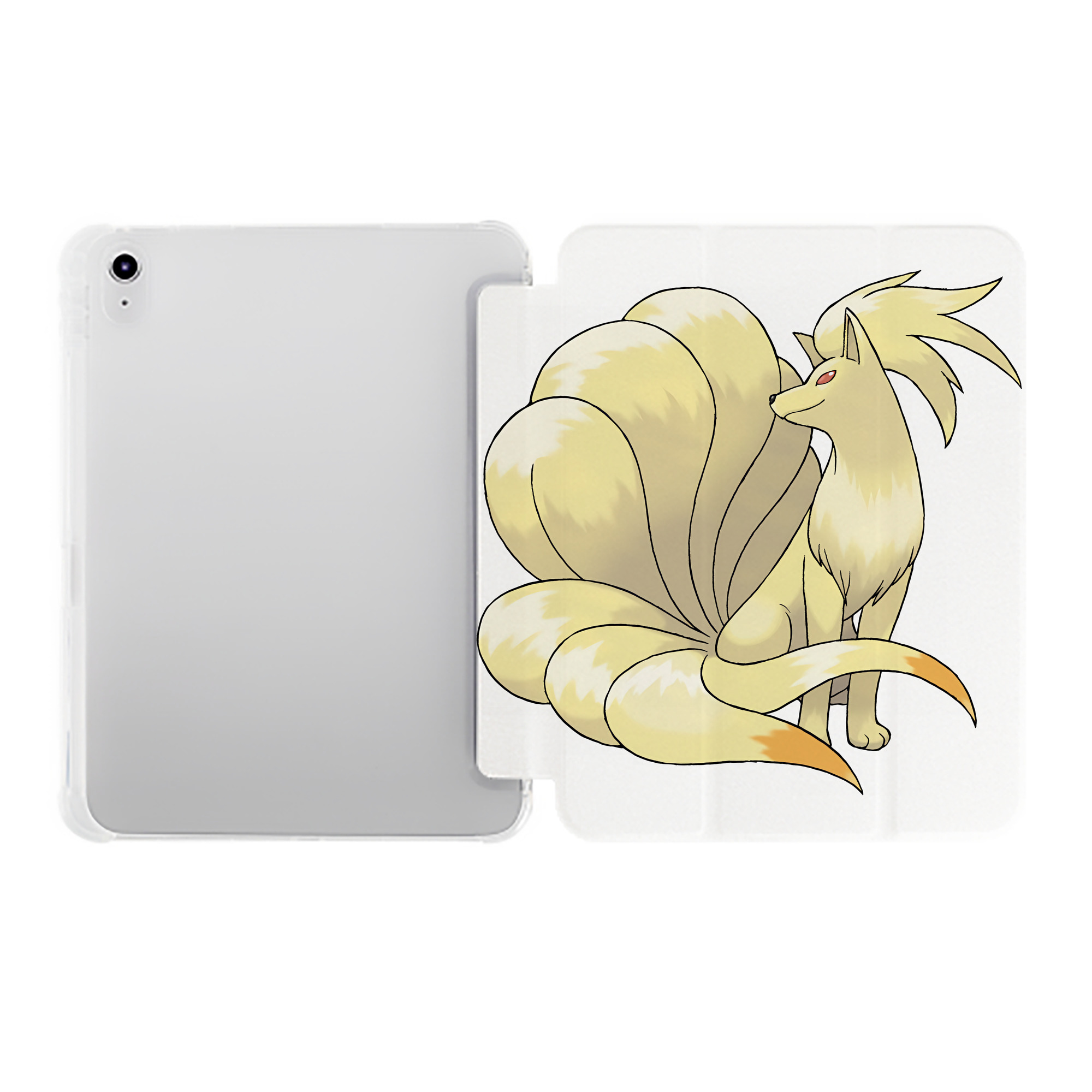 （画像用） ポケットモンスター Pokémon IPad ケース ペン収納付き 三つ折りスタンド PUレザー×シリコン 対応機種9.5/10.5/10.9インチ
